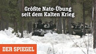 NatoÜbung im Norden Abschreckung im Schnee  DER SPIEGEL [upl. by Lerim276]