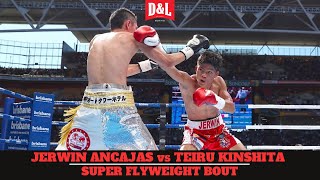 Jerwin Ancajas vs Teiru Kinshita  IBF Super Flyweight World Title Fight [upl. by Kcirtemed]