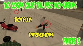 GTA San Andreas 10 cosas que tal vez no sabías Parte 5  Loquendo [upl. by Dela826]