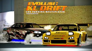 EVOLUSI KL DRIFT BHG6  car parking multiplayer [upl. by Helsa]