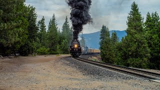 4014 chugging up Donner Pass [upl. by Hein623]