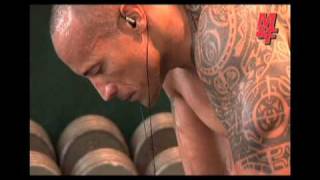 Working Out with Dwayne quotThe Rockquot Johnson [upl. by Dworman]