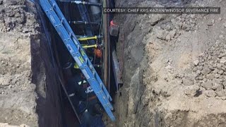 Two workers killed after trench collapses in Windsor [upl. by Streetman]