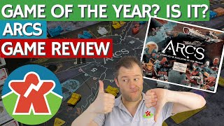 Arcs  Board Game Review  Game Of The Year Is it Really [upl. by Retsev900]