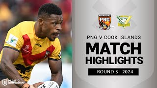 Pacific Championships 2024  Kumuls v Aitu  Match Highlights [upl. by Eanwahs117]