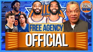 KNICKS ANNOUNCE DEALS Walt Perrin speaks on BatesDiop Summer League Rokas Free Agency Q amp A [upl. by Betteanne586]