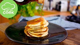 REZEPT Einfache Pancakes  Schnell gemacht amp super fluffig [upl. by Goddord681]