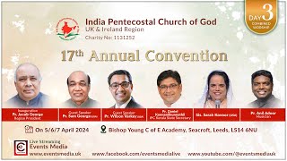 IPC UK amp Ireland Region 17th Annual Convention  Day 3  Combined Worship [upl. by Eniwtna]