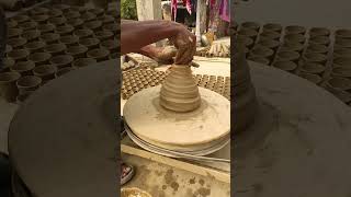 clayvedio potteryclay pottery duet youtubeshorts subscribe 😋 [upl. by Nodnnarb]