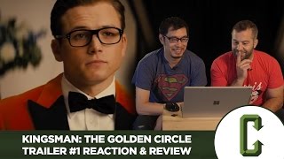 Kingsman The Golden Circle Trailer 1 Reaction amp Review [upl. by Hymie]