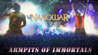 NANOWAR OF STEEL  Armpits Of Immortals feat Ross The Boss Official Video  Napalm Records [upl. by Aenaj]