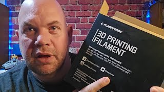 Review for FLASHFORGE Rapid PLA Filament 1 75mm Ruby Red [upl. by Enialedam]