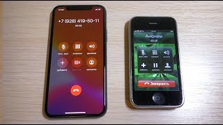 iPhone 11 Pro amp iPhone 3g incoming call [upl. by Einalem282]