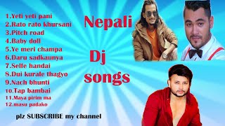 Nepali dj party songs collection 20182075 audio jukebox part 1 [upl. by Netsua]