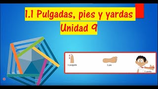 11 PULGADAS PIES Y YARDAS UNIDAD 9 Quinto Grado [upl. by Nnairrehs505]