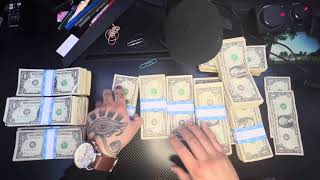 ASMR Intense Money Tapping Flipping Stacking Making It Rain Sounds amp No Talking [upl. by Humfrid]