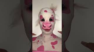 STRAWBERRY COW makeup removal 😱 I’m so sorry The horn was a FAIL [upl. by Douglas]