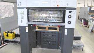 Heidelberg Speedmaster SM 745HLX age 2007  offset printing machine [upl. by Benedikta]