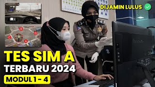 TES SIM A TERBARU 2024 UJIAN TEORI SOAL DAN JAWABAN MODUL 14 [upl. by Ahsaf998]