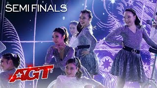 UniCircle Flow Delivers a STUNNING Performance to Physical by Dua Lipa Americas Got Talent 2021 [upl. by Kayne]