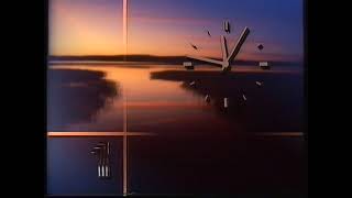 Trailer tablå amp avslut med testbild Kanal 1 SVT 19920904 [upl. by Aydan]