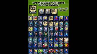 Mejores porteros de FIFA mobile fifa porteros futbol [upl. by Blake]