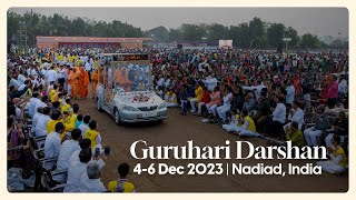 Guruhari Darshan 46 Dec 2023 Nadiad India [upl. by Merriott]