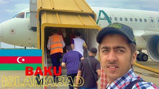 Pakistan To Azerbahijan Baku  Pakistan Immigration Experince  Flight Cost  Baku Immigration [upl. by Hebert286]