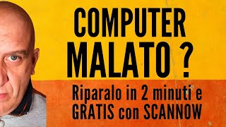 🆘🆘🆘 Il tuo PC è MALATO Riparalo in 2 MINUTI con SFC scannow [upl. by Inkster]