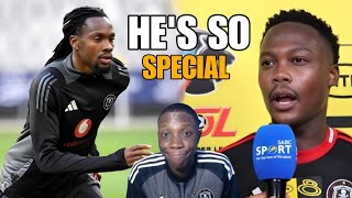 ORLANDO PIRATES STAR OLISA NDAH SPECIAL BECAUSE OF THIS SESANE MIKE MAKAAB [upl. by Norrehs705]