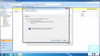 Connect Outlook 2007 via AutoDiscover Feature of Exchange Server 2010 [upl. by Lahtnero660]