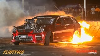 BLOWN BURNOUT QUALIFYING HIGHLIGHTS AT GAZZANATS WA [upl. by Kalli898]