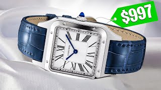 The 8 Cheapest Cartier Watches You Can Buy Now 2024 [upl. by Ahsenet]