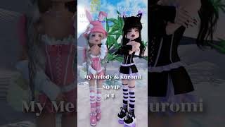 MY MELODY amp KUROMI TUTORIAL NO VIP PART2 dresstoimpress dti dresstoimpressnovip [upl. by Geoff]