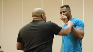 Mad Daniel Cormier was about to punch Francis Ngannou [upl. by Wilhelm31]