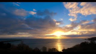 Sunrise in 4K  Jersey  January 6th [upl. by Sidnac98]