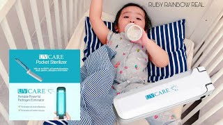 UV CARE REVIEW INDONESIA  CARA CUCI DOT TRAVELLING [upl. by Eseret]