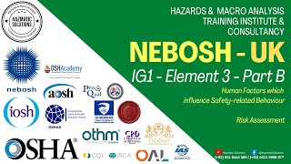 NEBOSH IG1  Element 3  Part B [upl. by Aeriell]