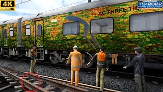 TRACKS UKHAD GYE😨 TRAIN SIMULATOR 24 GAMEPLAY [upl. by Thera892]