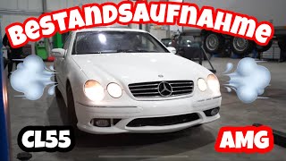 Mercedes CL 55K AMG Bestandsaufnahme ❤️‍🩹  die Liste wird lang  😟 [upl. by Gaynor256]