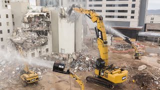 Banner University Medical Center Phoenix West Tower Demolition [upl. by Marne108]