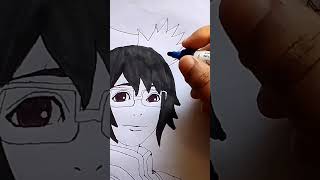 Denki Kaminarimon vs Tsubaki denki tsubaki boruto naruto yt shorts art drawing anime [upl. by Irrahs618]