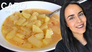 🍲SOPA DE PAPA amp PORO A sus familias les va a encantar [upl. by Idoux]