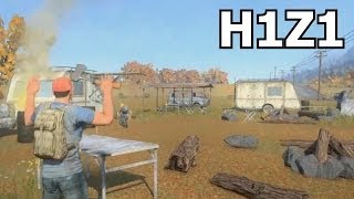 H1Z1 Gameplay  Part 18 quotRAIDING SOMEONES BASEquot Early Access [upl. by Nylirehs772]