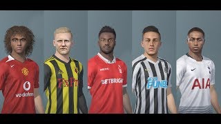 PES 2019 5 new players added to Premier League facepack PC [upl. by Henri581]