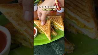 Crispy Aloo Cheese Sandwich Recipe  Crunchy amp Delicious sandwich shorts [upl. by Anne]