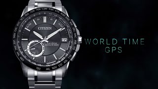 CITIZEN — Satellite Wave World Time GPS [upl. by Tally]