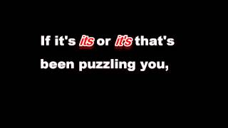 quotTo make you use apostrophes wellquot Grammar Song s vs s and plural vs possessive [upl. by Gerrald]