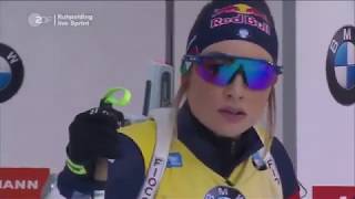 Biathlon  quot Sprint Damen quot  Ruhpolding 2020  quot Sprint Women quot [upl. by Mij]