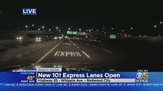 Express Lanes New Highway 101 Express Lanes to Open on the Peninsula [upl. by Edeline]